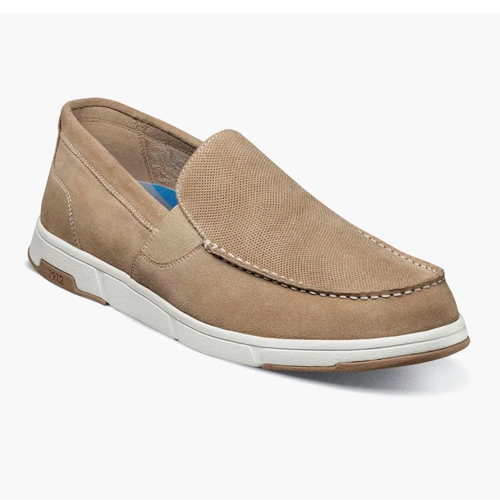 New In Box Nuun Bush Luca Suede Slip on loafer